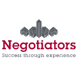 Negotiators logo showcasing collaboration with expert electricians for dependable electrical solutions.